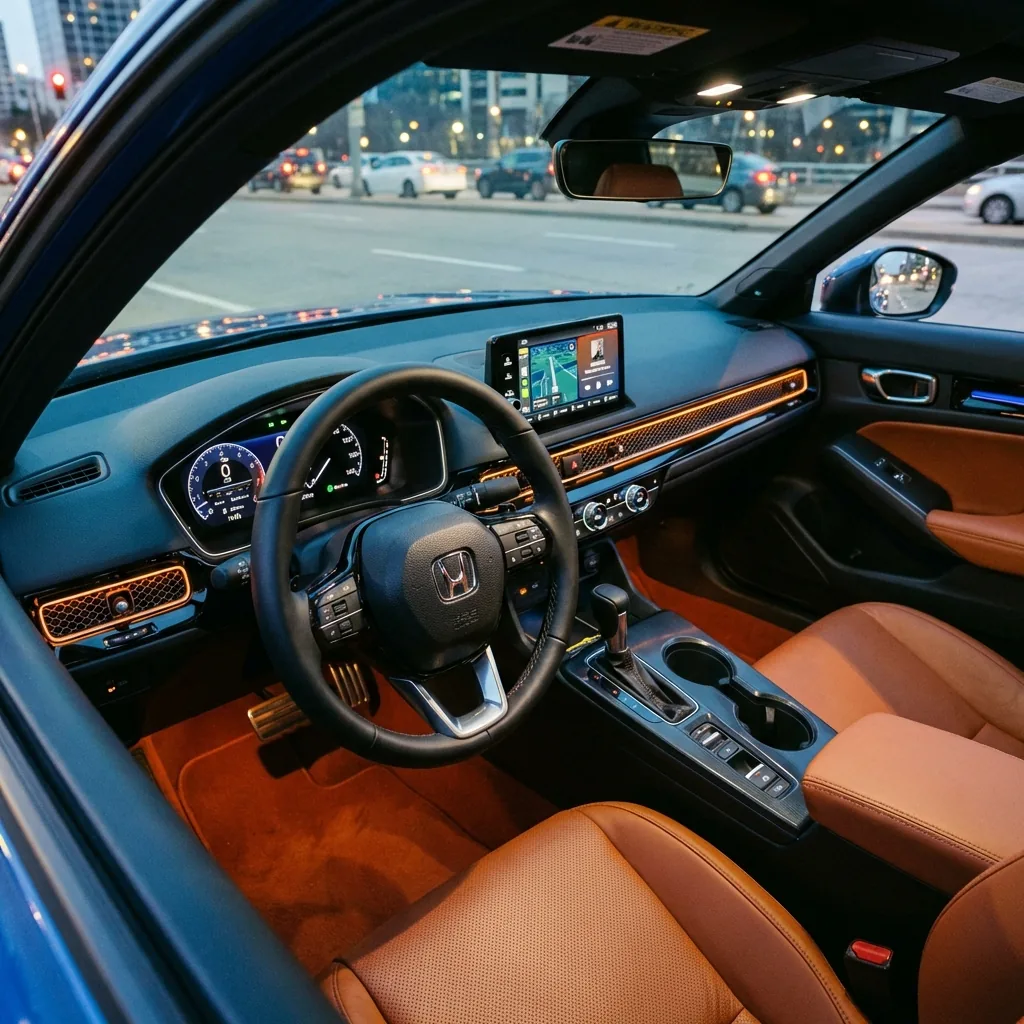 Honda Civic Interior Detail